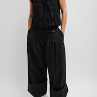 Bio Twill Triple Pleat Pant