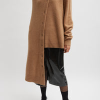 Camel Hair Knit Cape