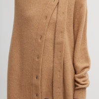 Camel Hair Knit Cape