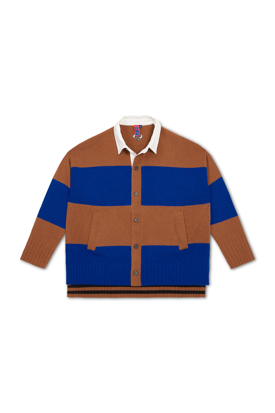 Relaxed Rugby Cardigan