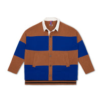 Relaxed Rugby Cardigan