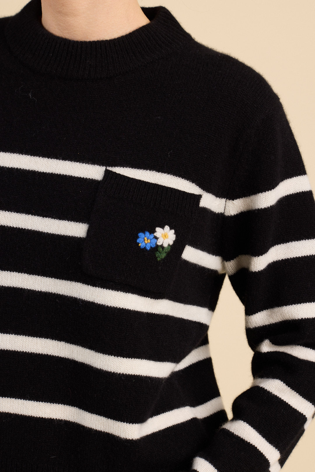 Oksana Stripe Sweater