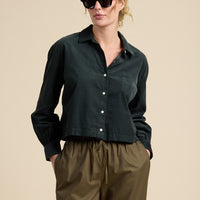 Nessa Shirt Deep Teal Cord