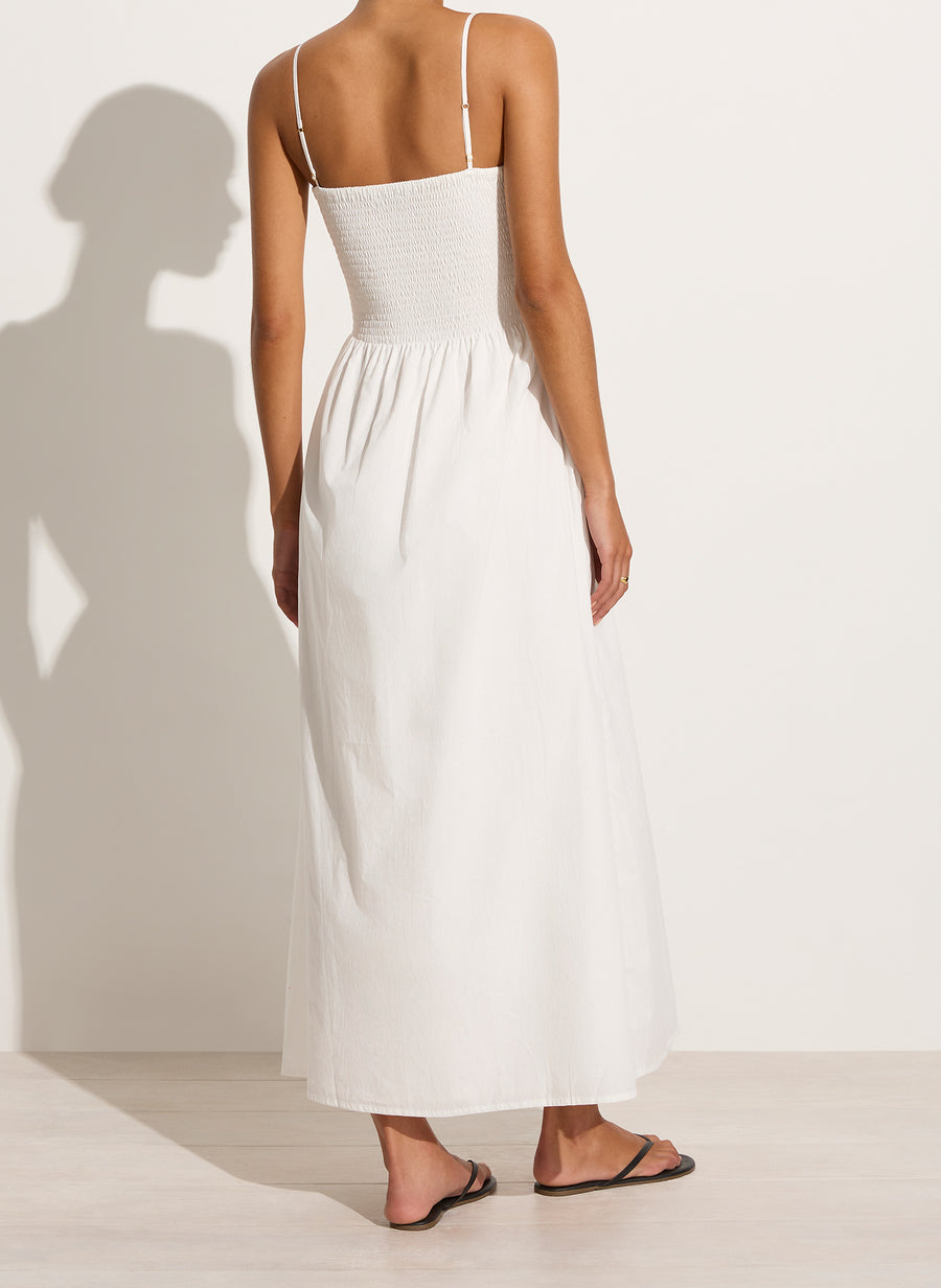 Tergu Maxi Dress White