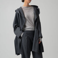 Ornella Hooded Wrap Coat