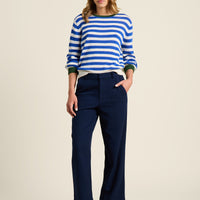 Ryann Blue Stripe Sweater