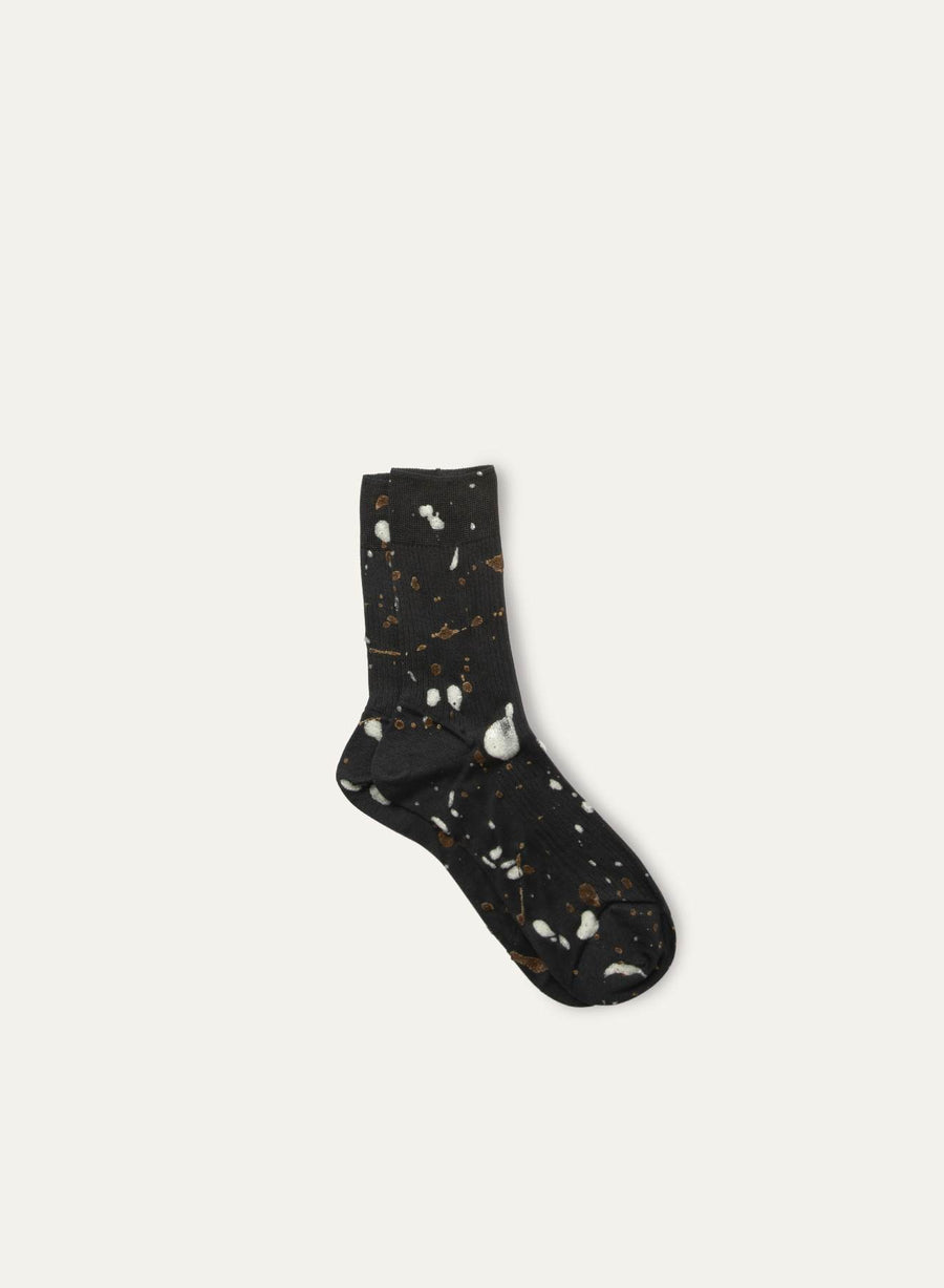 Pollock Brown Sock