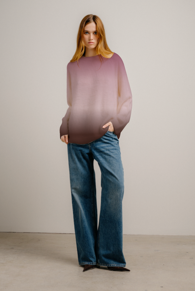 June Ombre Crewneck