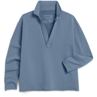 Patrick Fleece Henley Slate