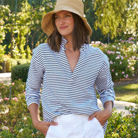 Patrick Stripe Popover Henley