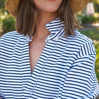 Patrick Stripe Popover Henley