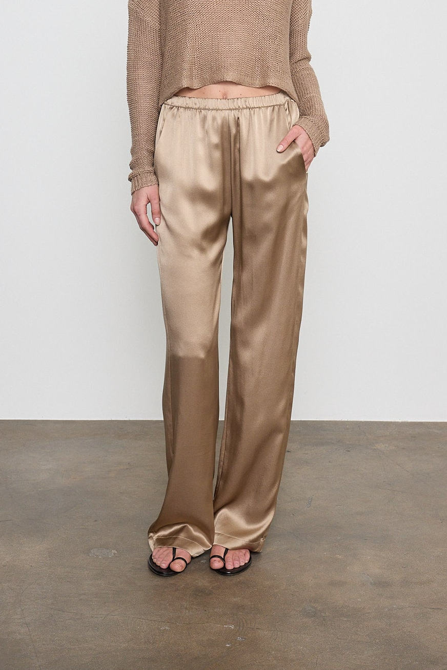 Silk Satin Everywhere Pant
