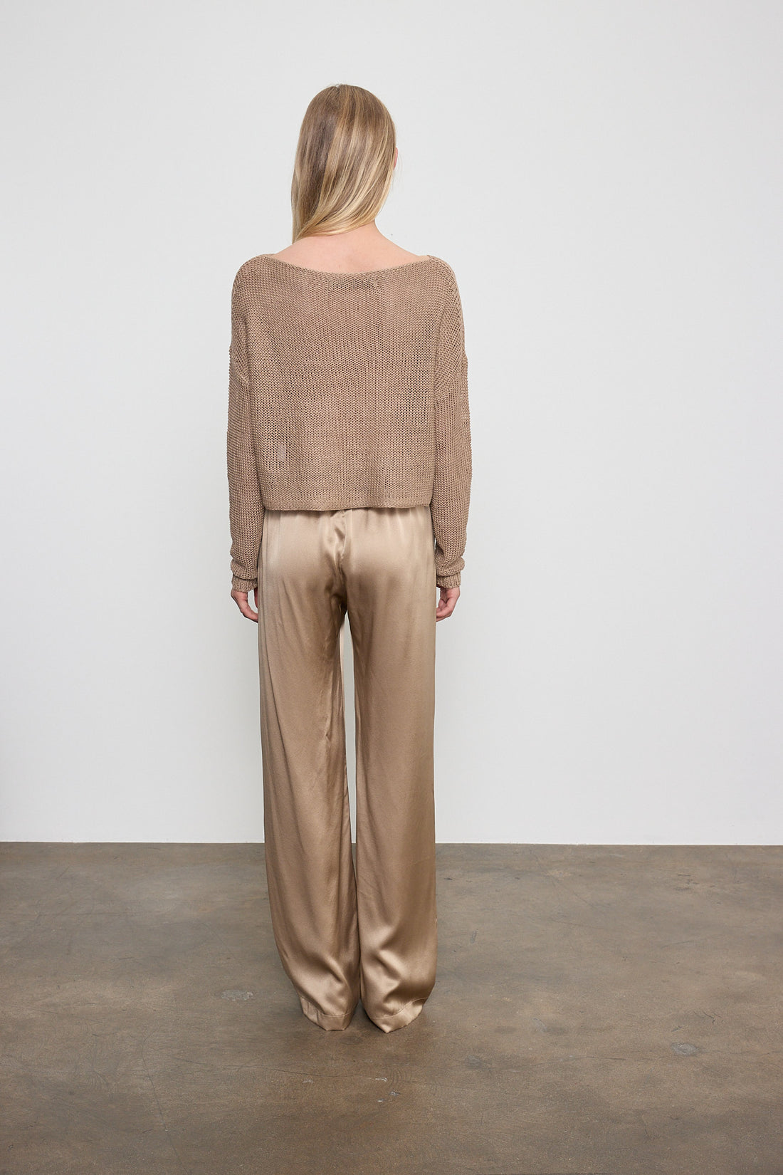 Silk Satin Everywhere Pant