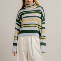 Lola Cropped Mockneck