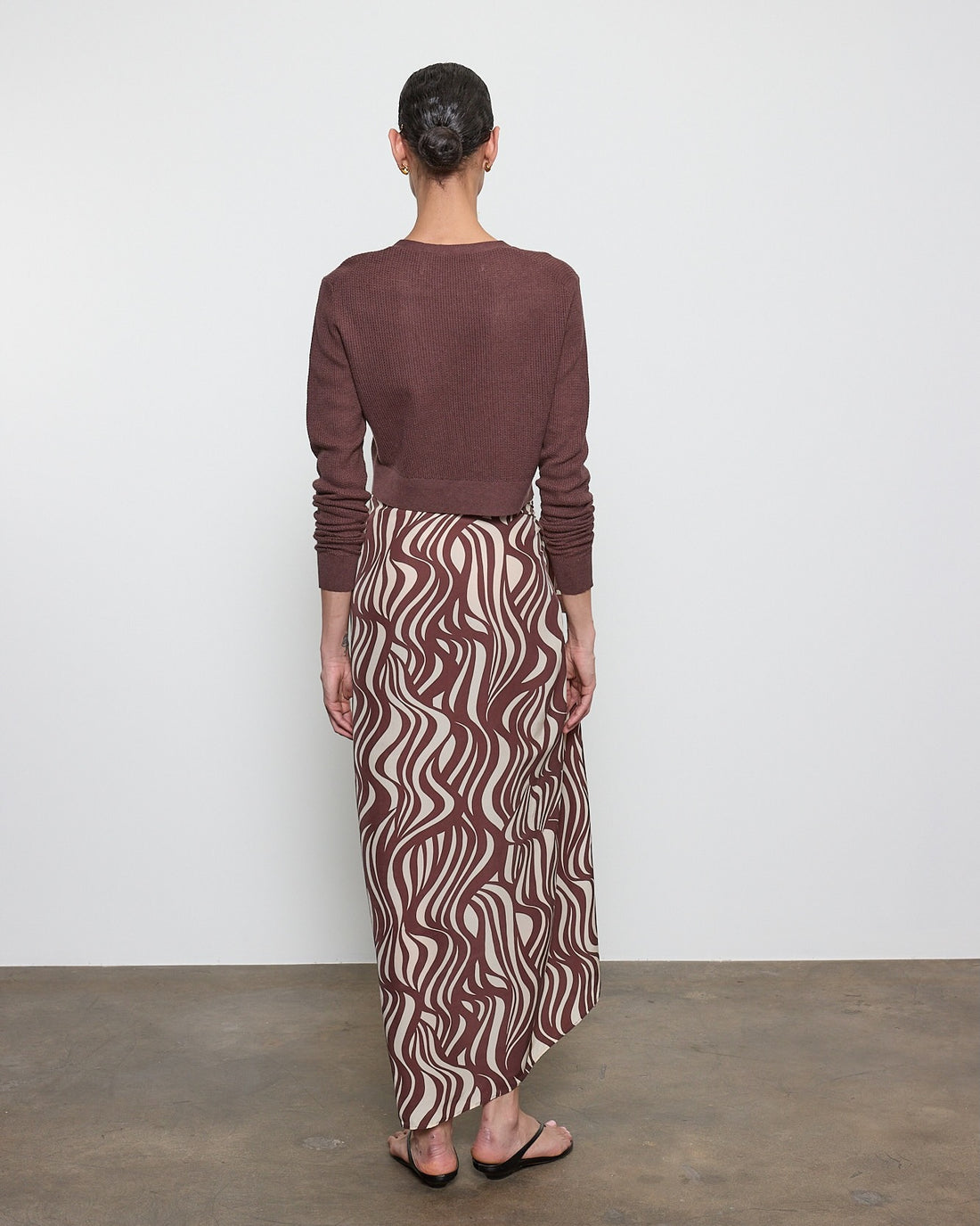 Linen Open Knit Cardigan