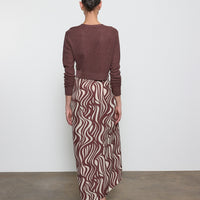 Linen Open Knit Cardigan