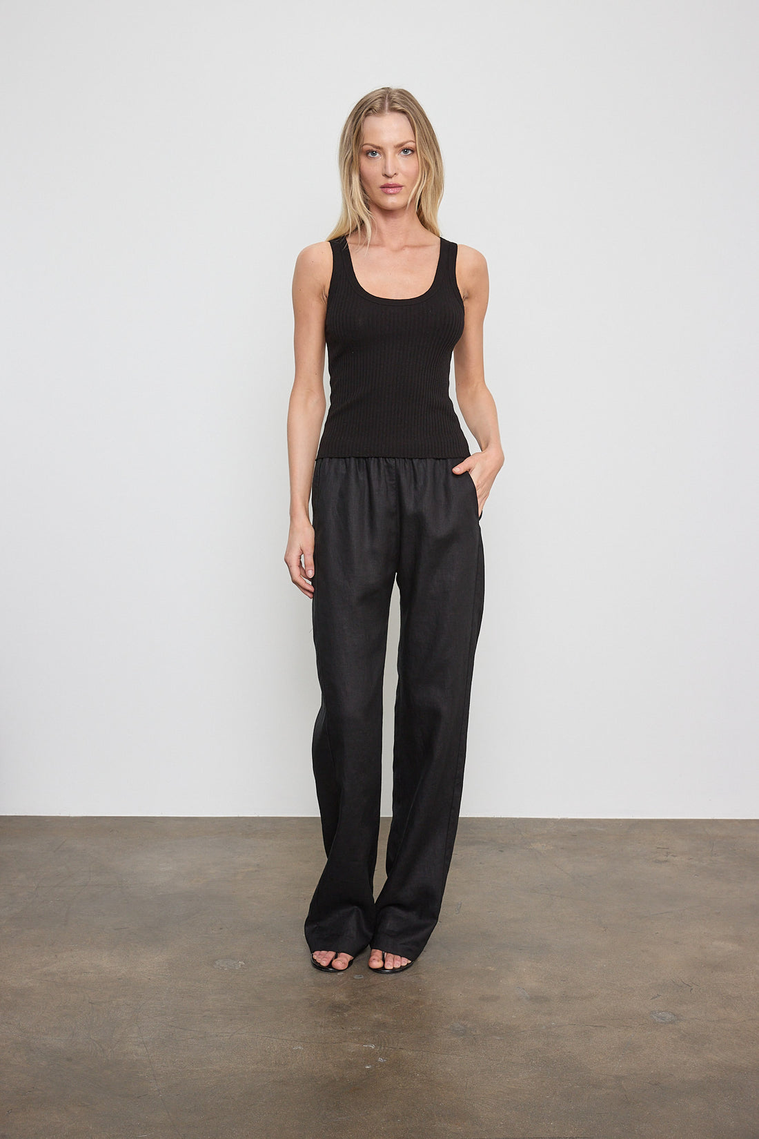 Military Rib Crop Tank