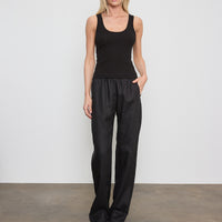Military Rib Crop Tank