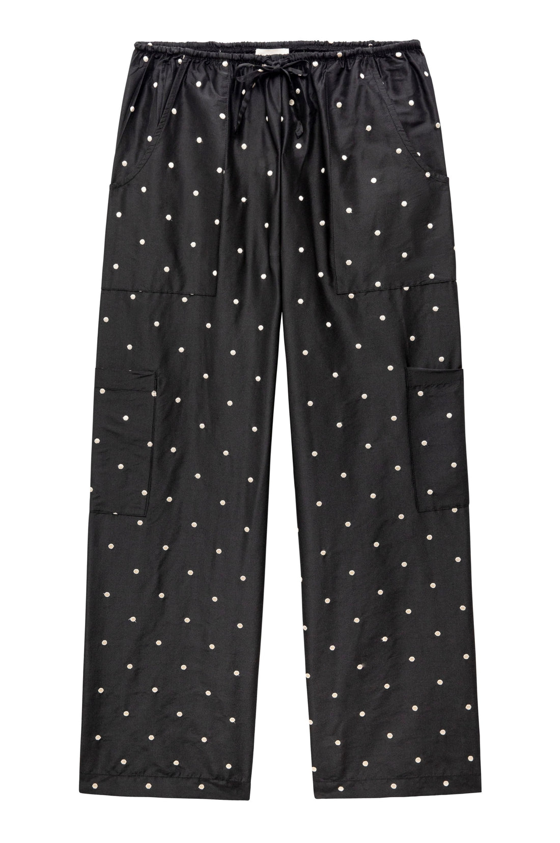 The Taffeta Drawstring Cargo Pant