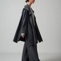 Ornella Hooded Wrap Coat