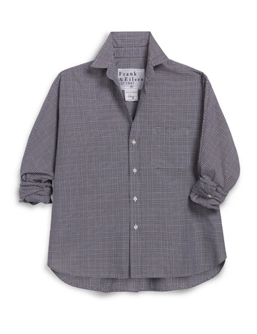 Oona Black Plaid Button Up