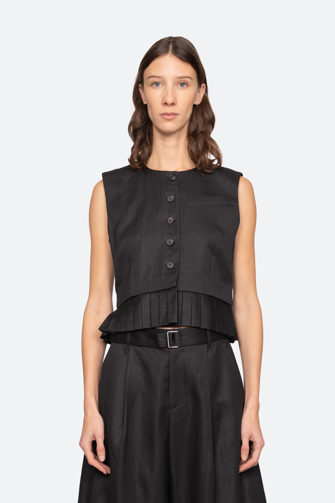 Angelina Vest Black
