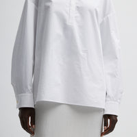 Eco Poplin Hooded Shirt