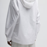 Eco Poplin Hooded Shirt