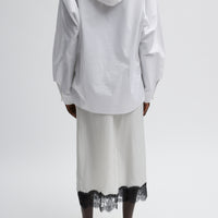 Eco Poplin Hooded Shirt