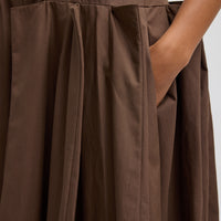 Pinched Pleat Dress