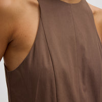 Pinched Pleat Dress