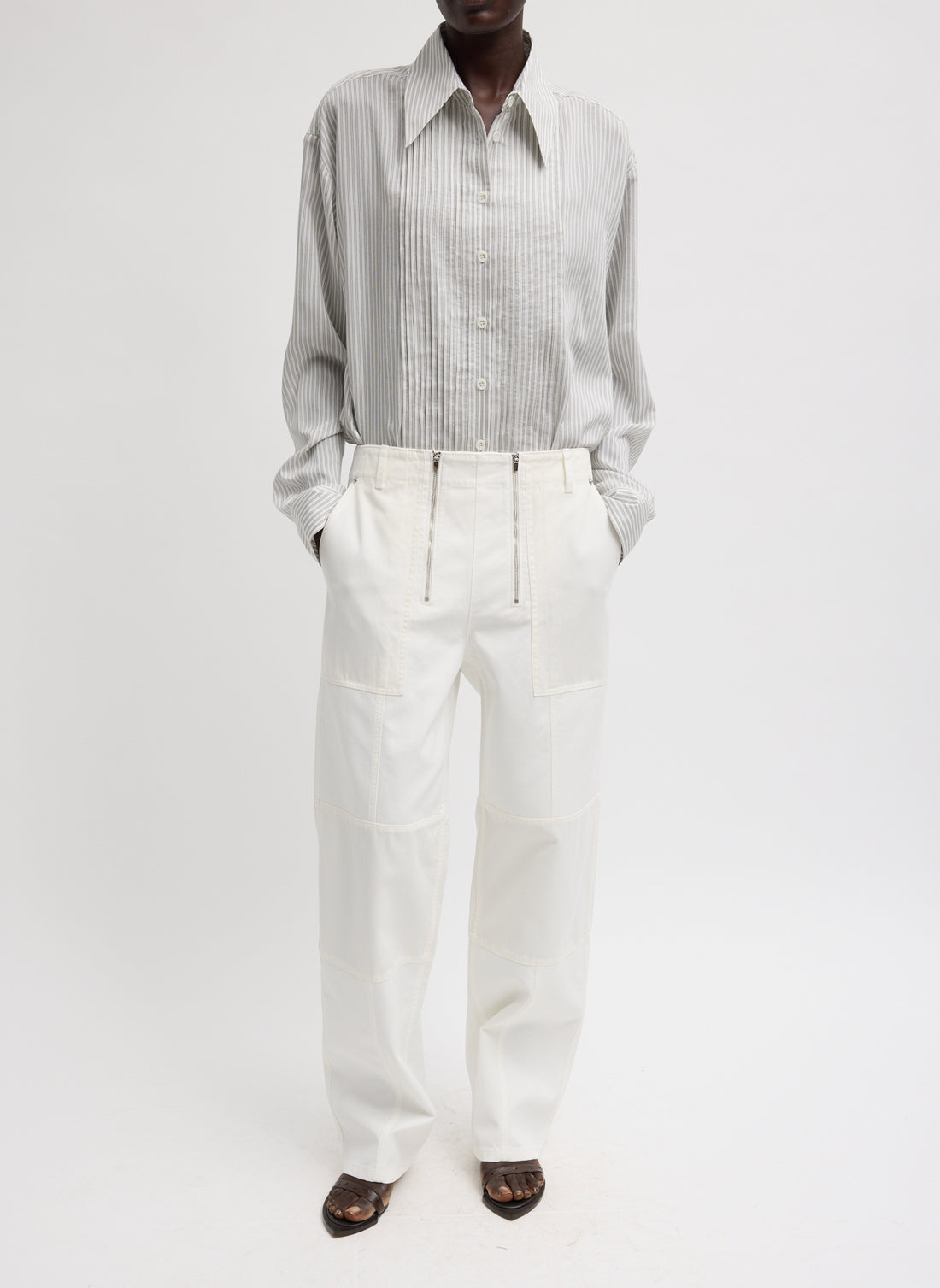 Patchwork Twill Cargo Fischer Jean