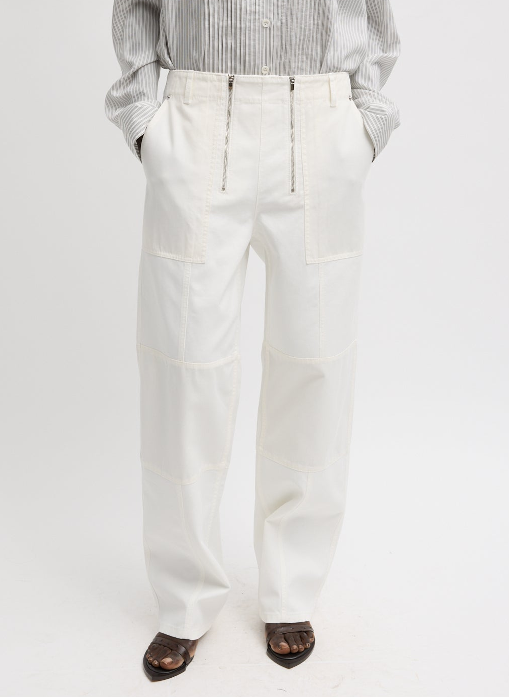 Patchwork Twill Cargo Fischer Jean