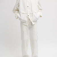 Patchwork Twill Slicker Jacket