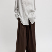 Ultra Light Silk Pintuck Shirt