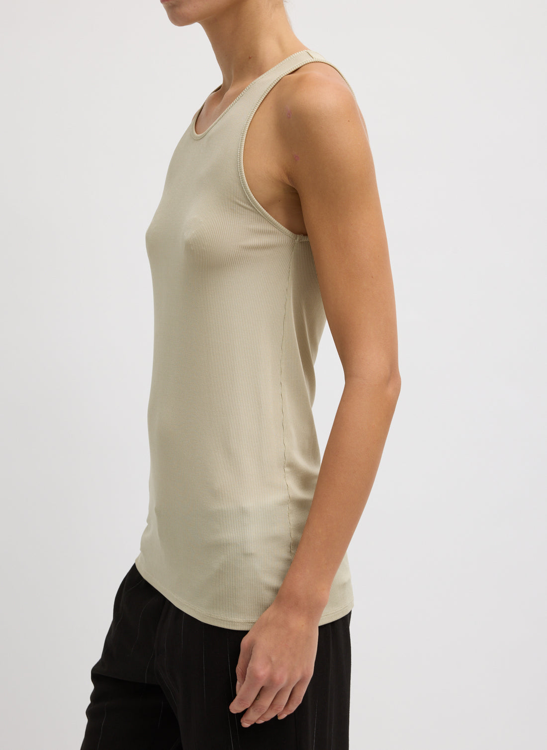 Stretch Luxe Rib Tank Top