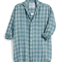 Shirley Green Plaid Button Up