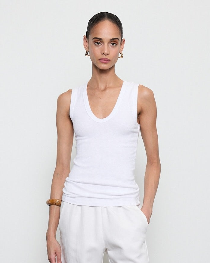 Textured Rib U Tank