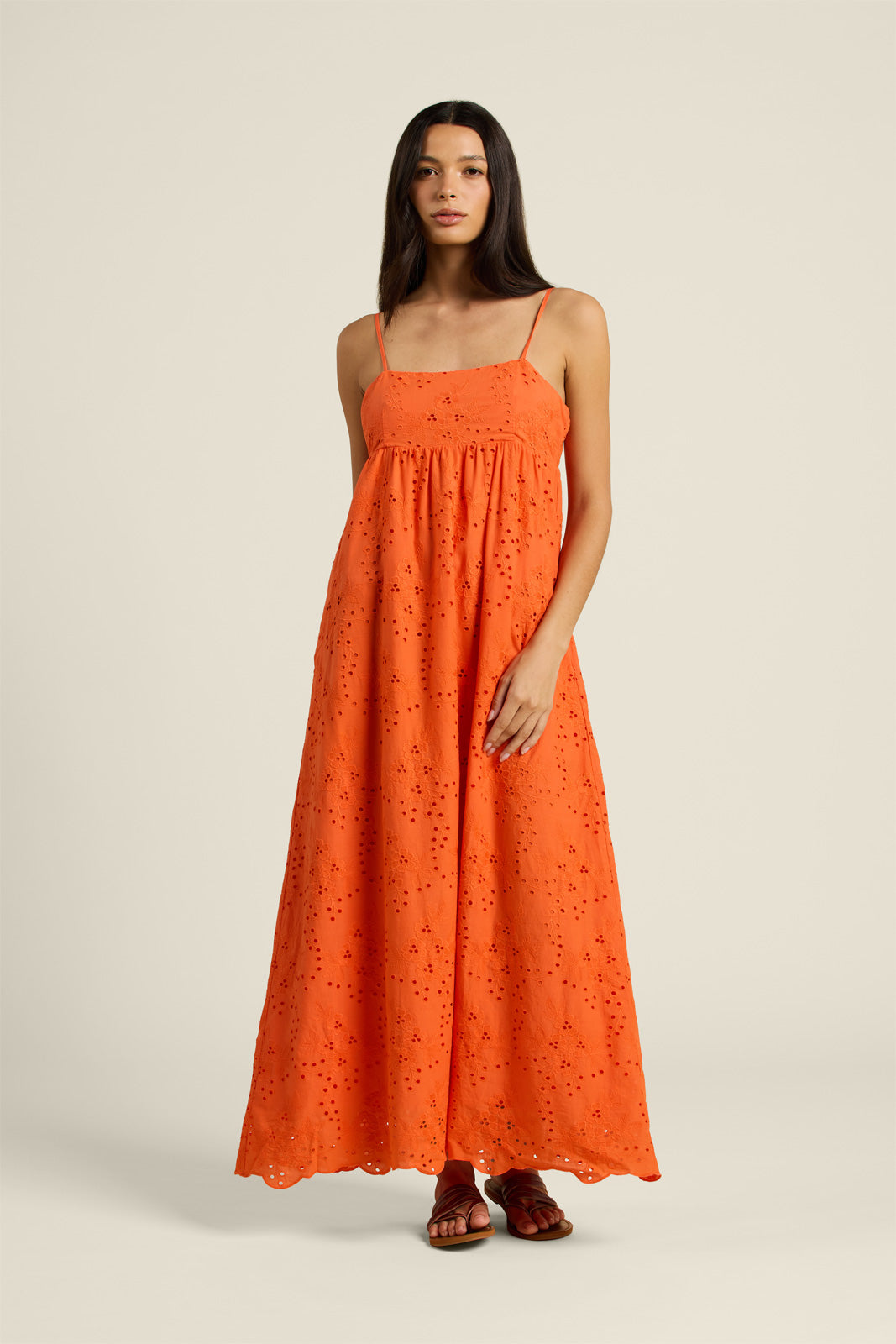 Mirela Eyelet Dress