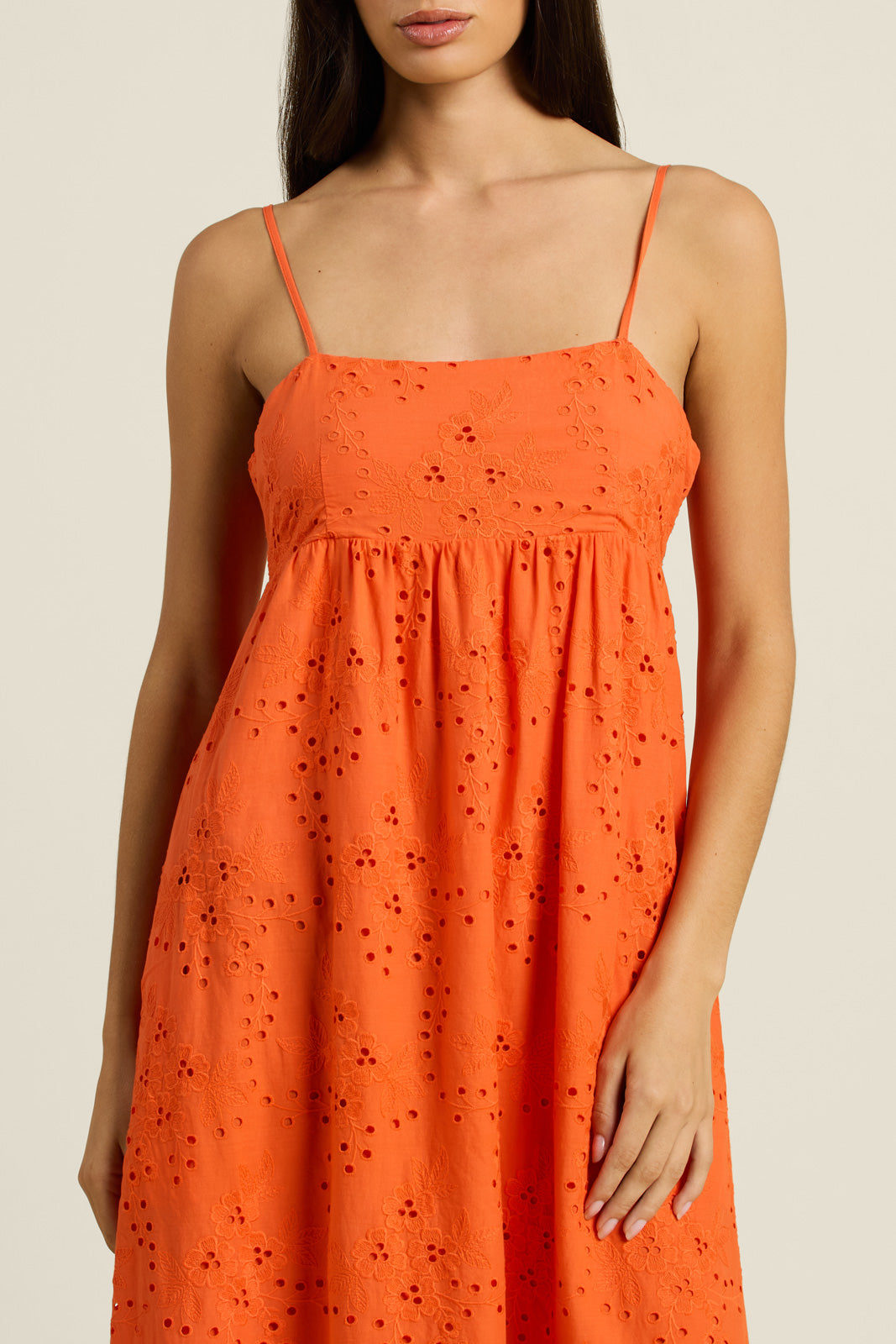 Mirela Eyelet Dress