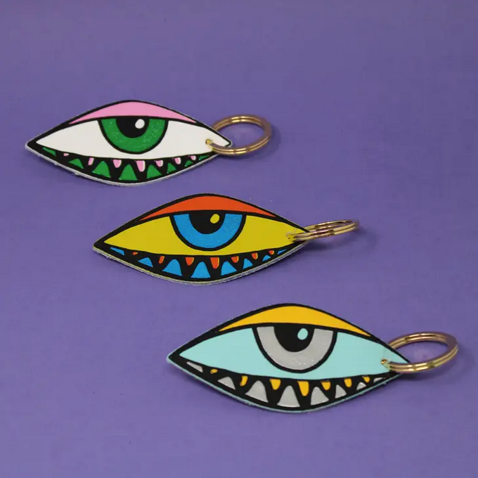 Eye Eye Key Chain