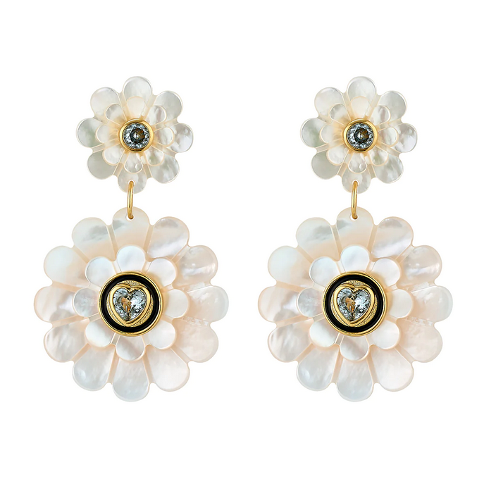 Zinnia Double Earring