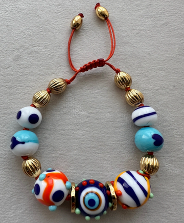 Murano Charm Bracelet