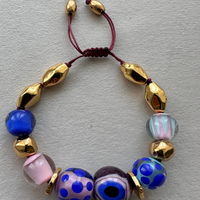 Murano Charm Bracelet