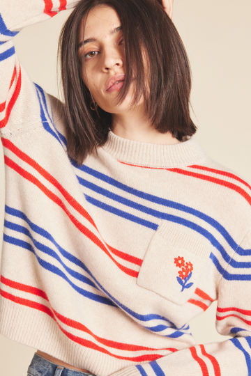 Oksana Striped Sweater