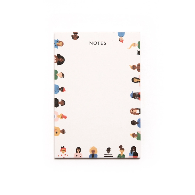Friends Note Pad – Slate