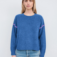 Stitch Contrast Sweater