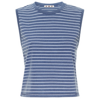 Indigo Stripe Babe Tee