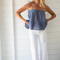 Jenna Chambray Tank