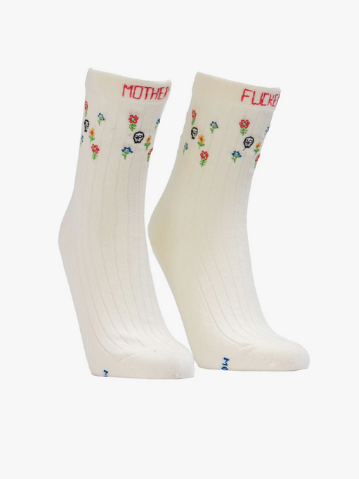 MF Skulls & Flowers Socks